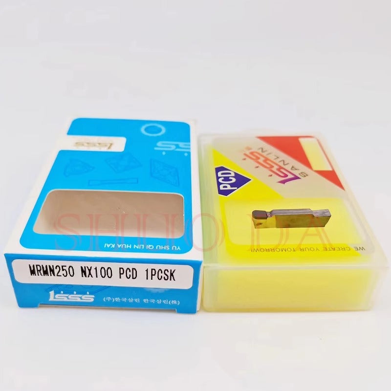 1034-Korea imported diamond cut-off groove blade diamond blade MGMN/MRMN200 300 PCD gemstone cutter grain Shandong Denso Pricision Tools Co.,Ltd.